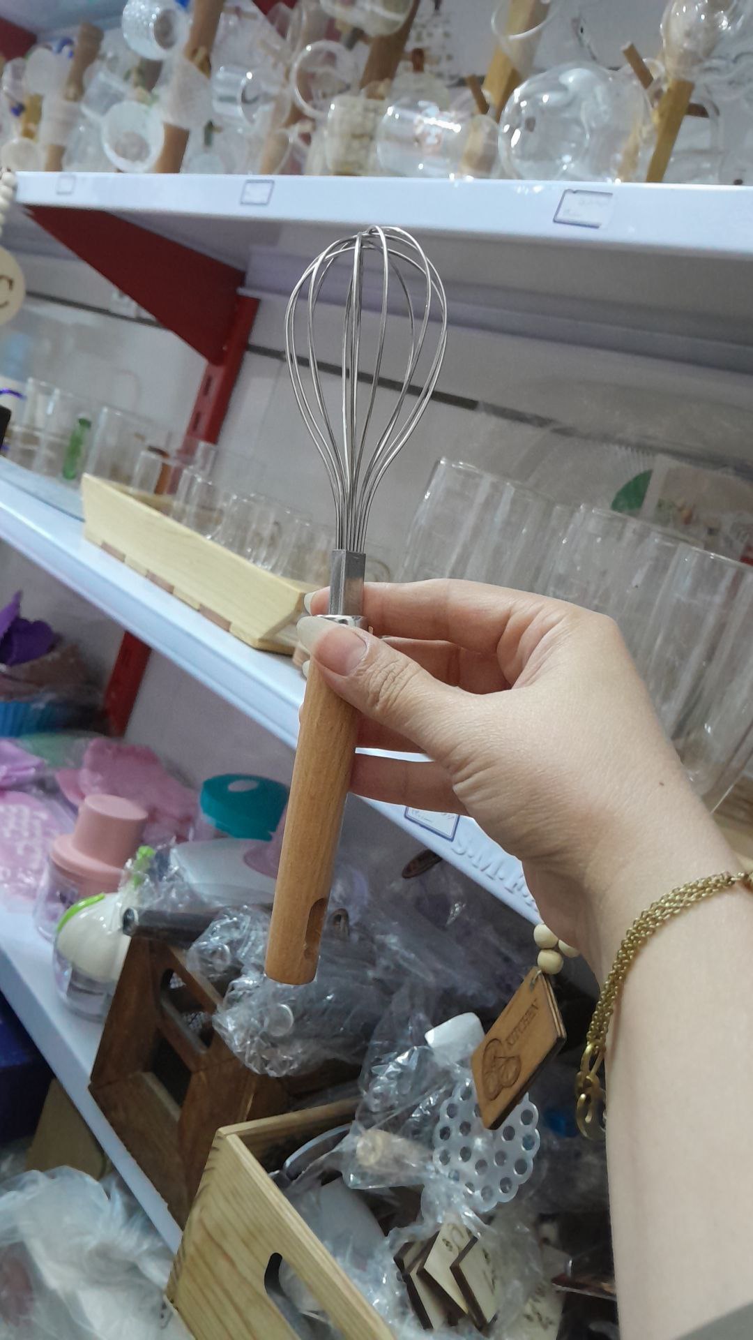 همزن دسته بامبو